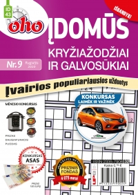 ID 43 „oho 10 min. Įdomūs kryžiažodžiai ir galvosūkiai“ ID 43 „oho 10 min. Įdomūs kryžiažodžiai ir galvosūkiai“
